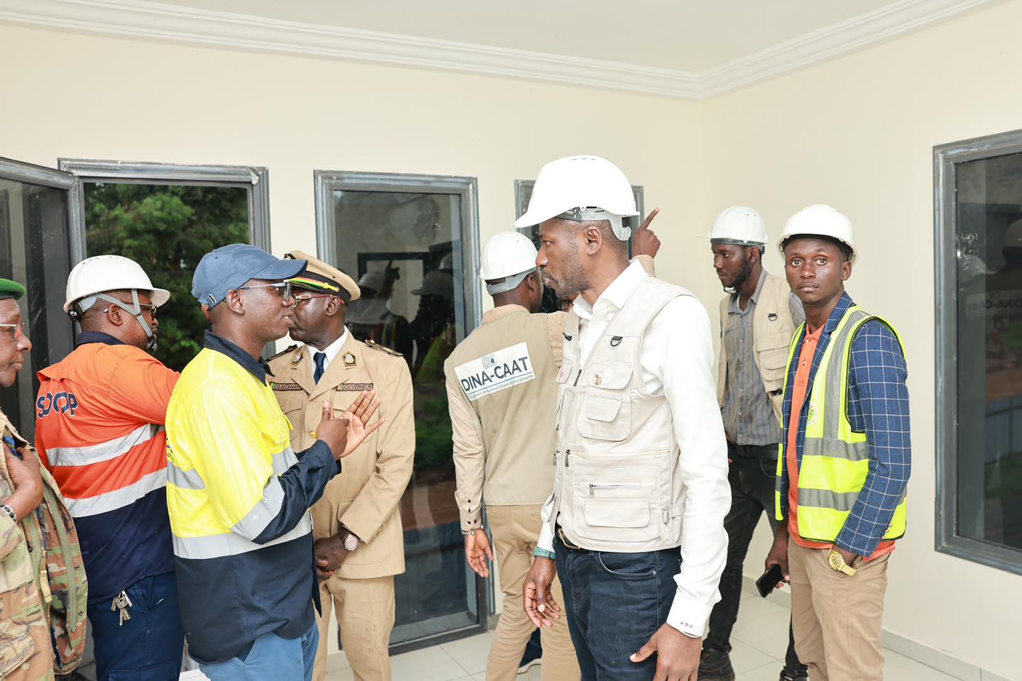 A l'occasion du 3ème anniversaire du CNRD, le chantier de Kolabounyi a été inaugurée