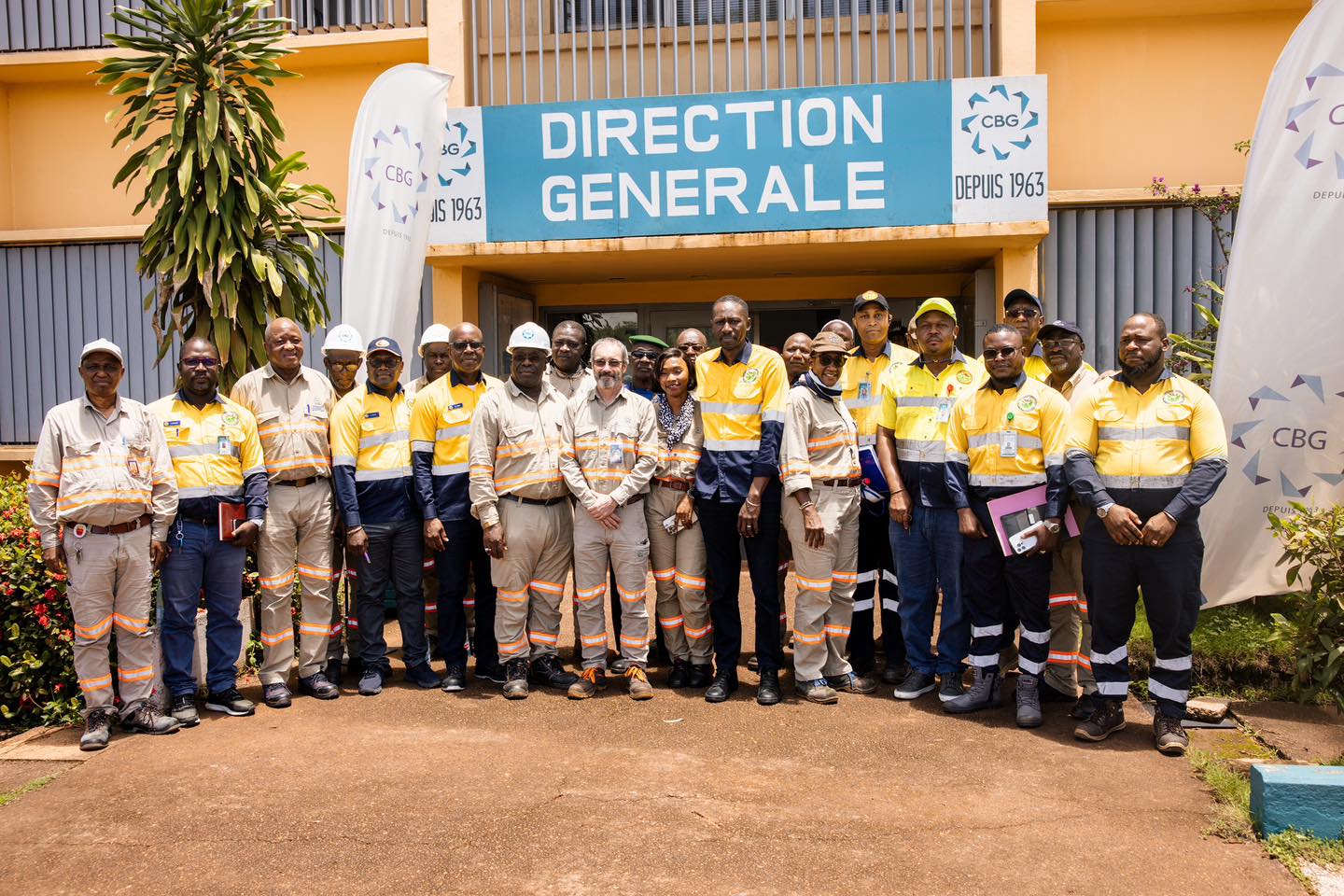 Mission de visite des infrastructures minières dans le corridor nord-ouest à Kamsar