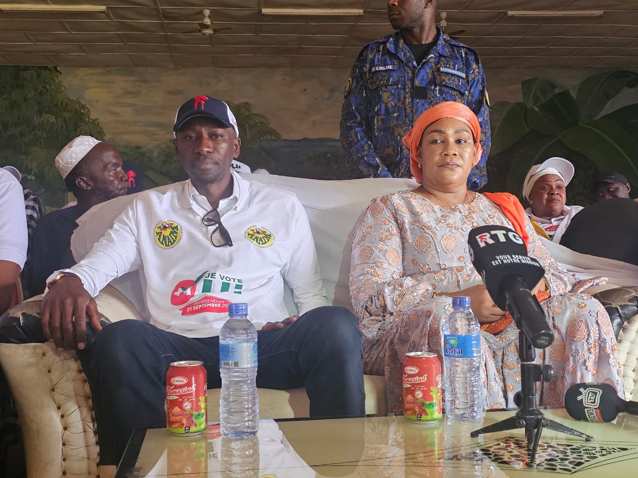 FORTE MOBILISATION DE L’ANAIM A KAMSAR EN FAVEUR DU OUI AU REFERENDUM