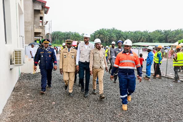 A l'occasion du 3ème anniversaire du CNRD, le chantier de Kolabounyi a été inaugurée
